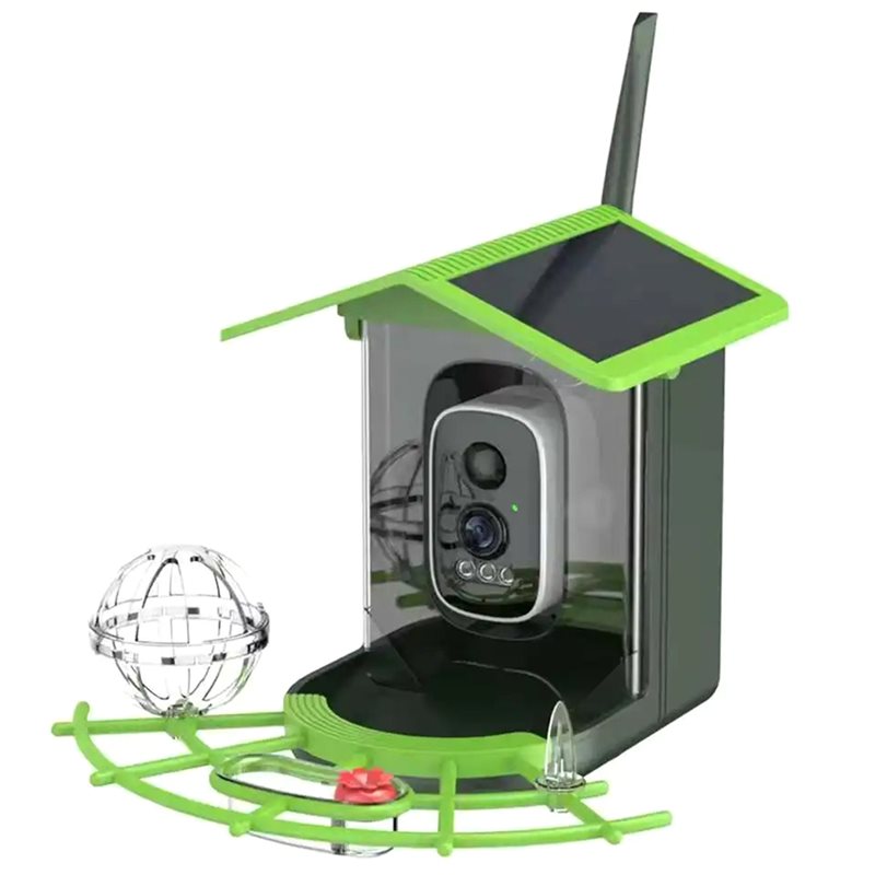 Smart Garden Video - KYCOR-AI Identificador de Espécies, Alimentador Inteligente