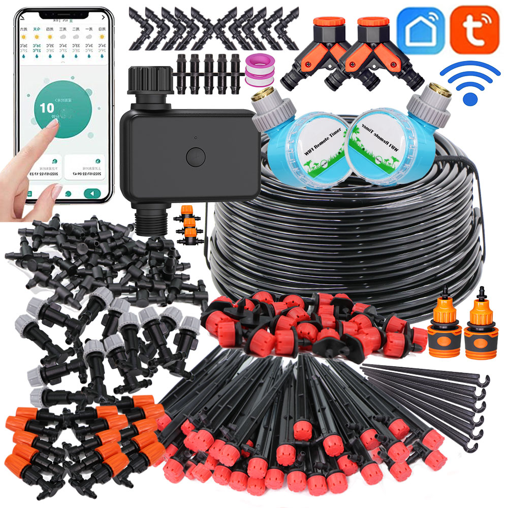 Smart Garden System - Smart Garden Watering System, conta-gotas ajustável,