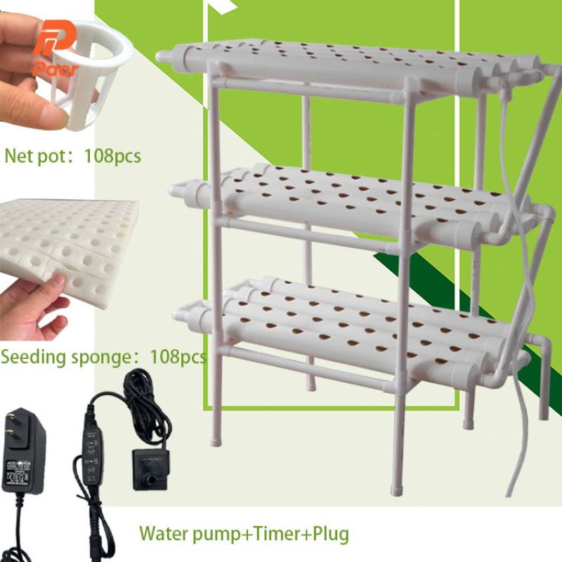 Aquaponics Home Kit - Kit de Cultivo Hidropônico com 108