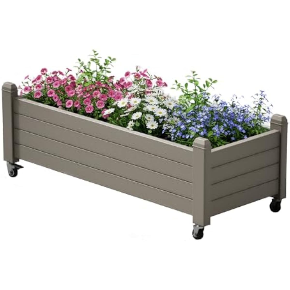 Smart Garden Raised Bed - Canteiro Elevado com 360 ° Rodas