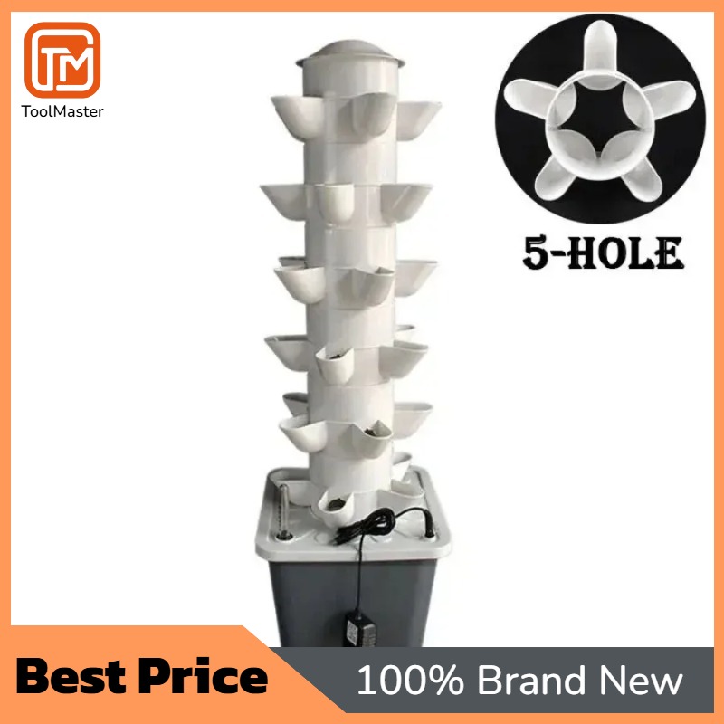 Vertical Planter Tower - 【Promoção】Sistema de Cultivo Hidropônico Mini para