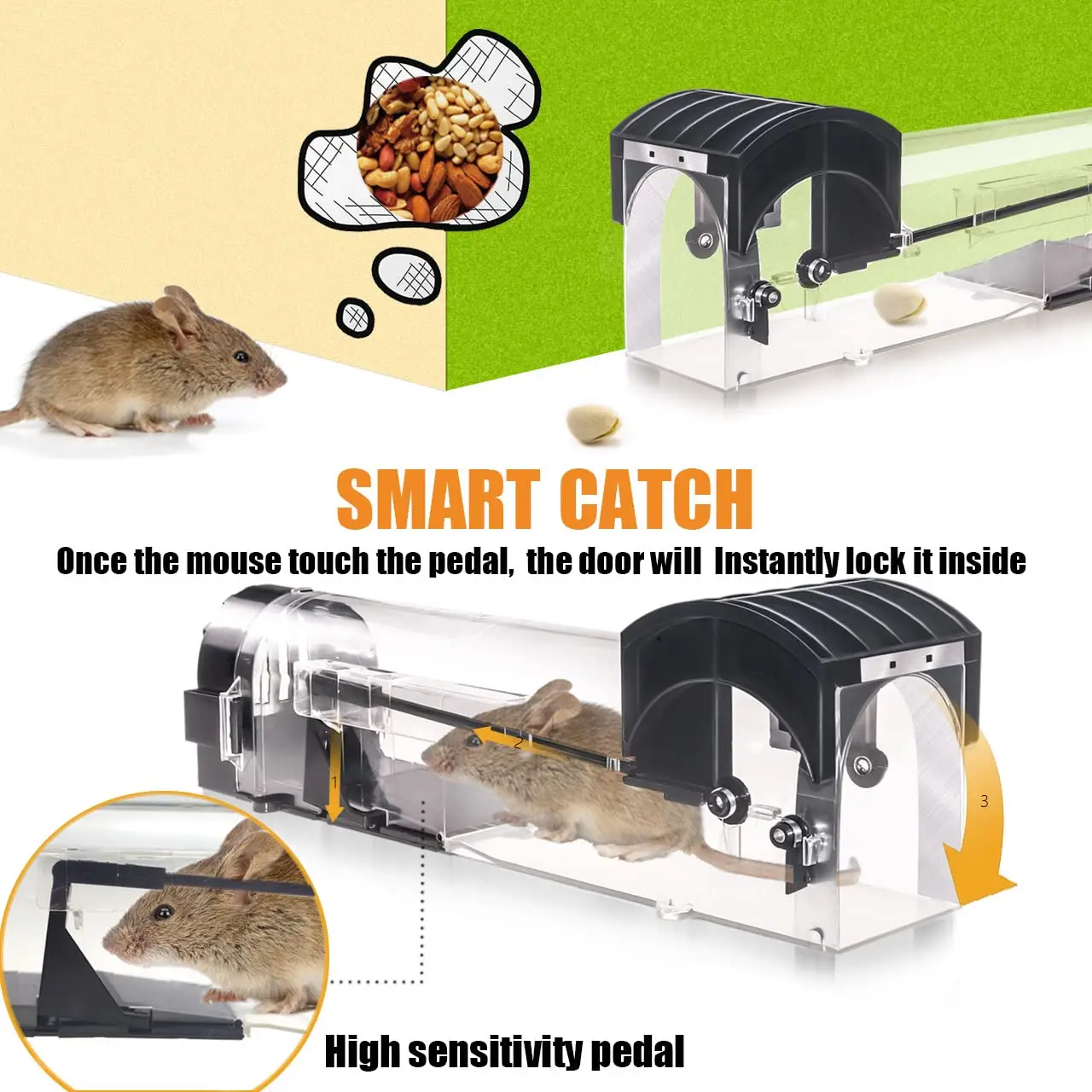 Armadilha de roedores de plást - Smart Garden Furniture avaliação e preço