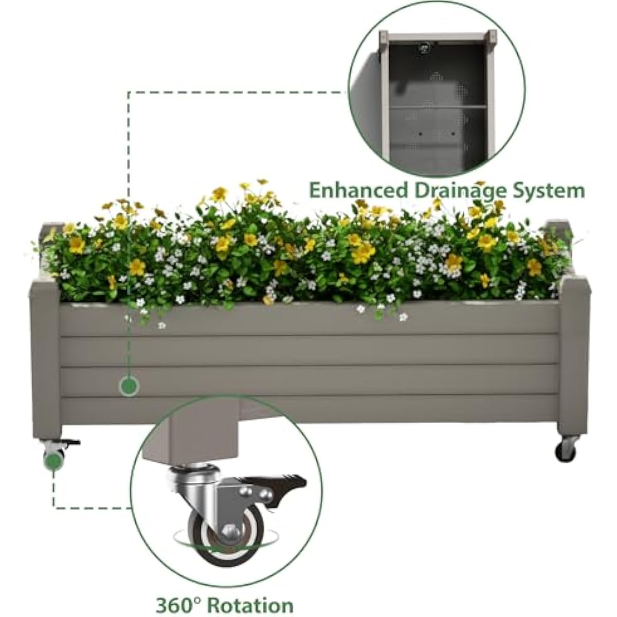 Canteiro Elevado com 360 °   R - Smart Garden Raised Bed avaliação e preço