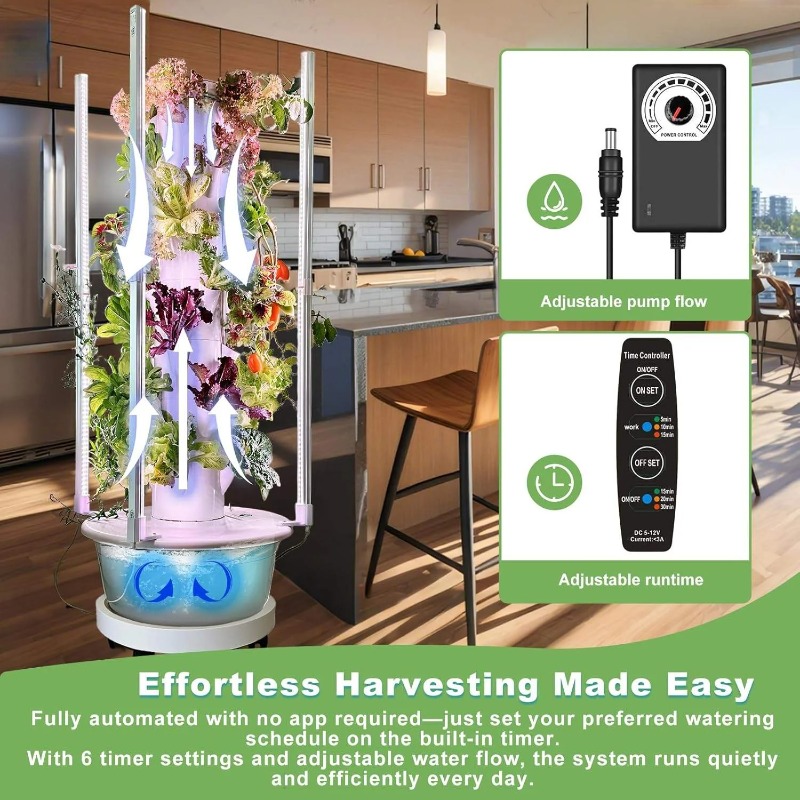 Sistema de Cultivo Hidropônico - Vertical Planter Tower avaliação e preço