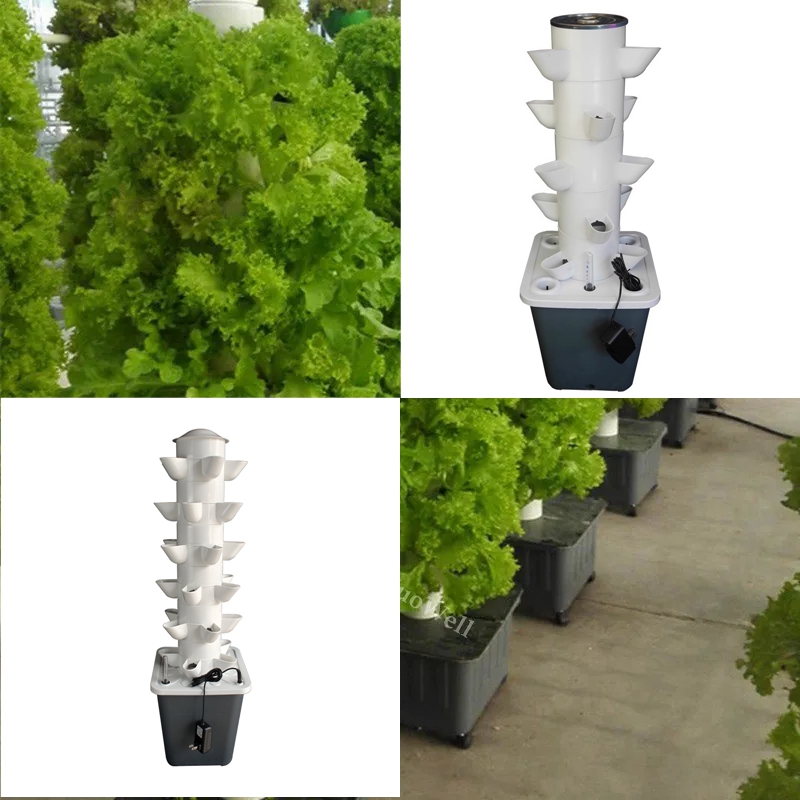 Torre hidropônica vertical, es - Vertical Planter Tower avaliação e preço
