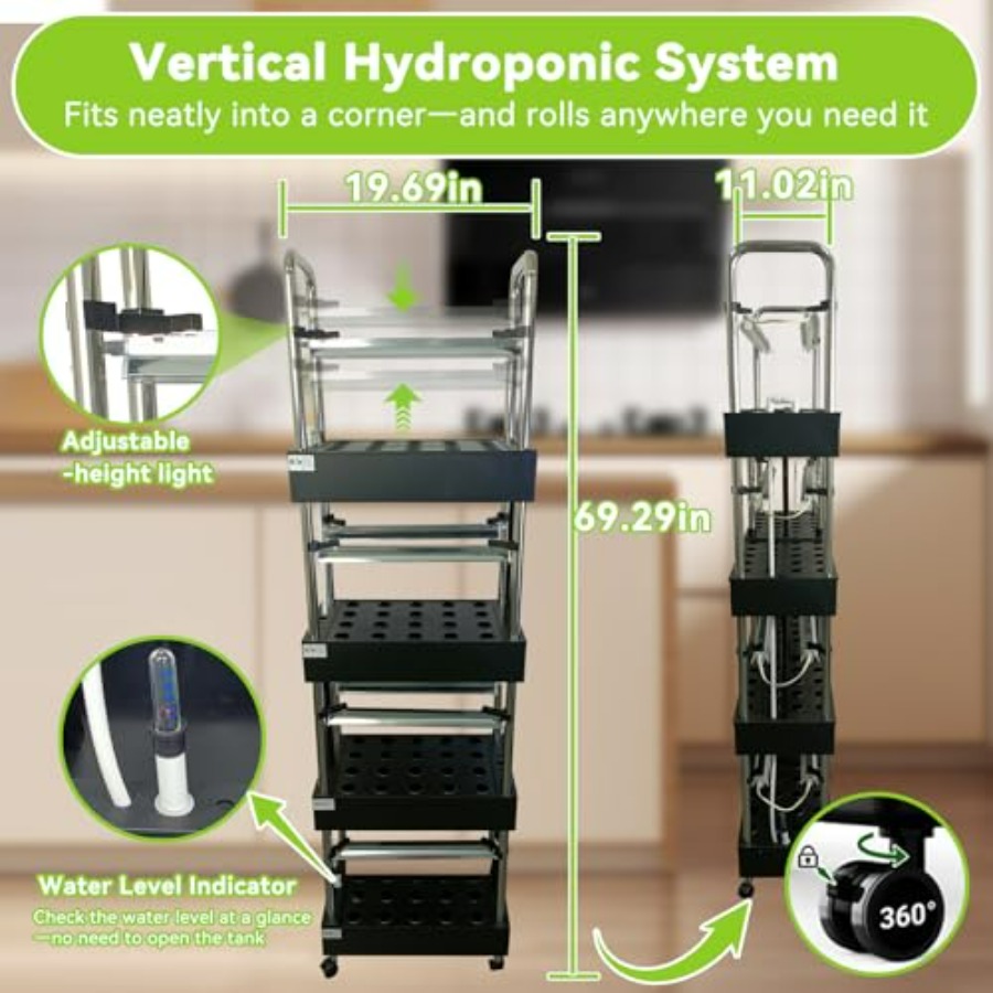 Sistema de cultivo hidropônico - Smart Garden System avaliação e preço