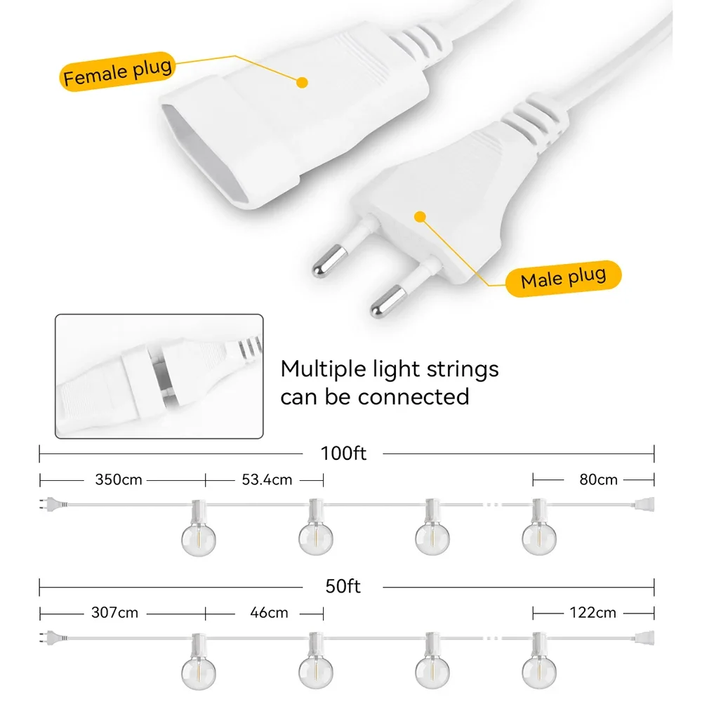30m 15m luz de corda de fadas  - Smart Garden Furniture avaliação e preço